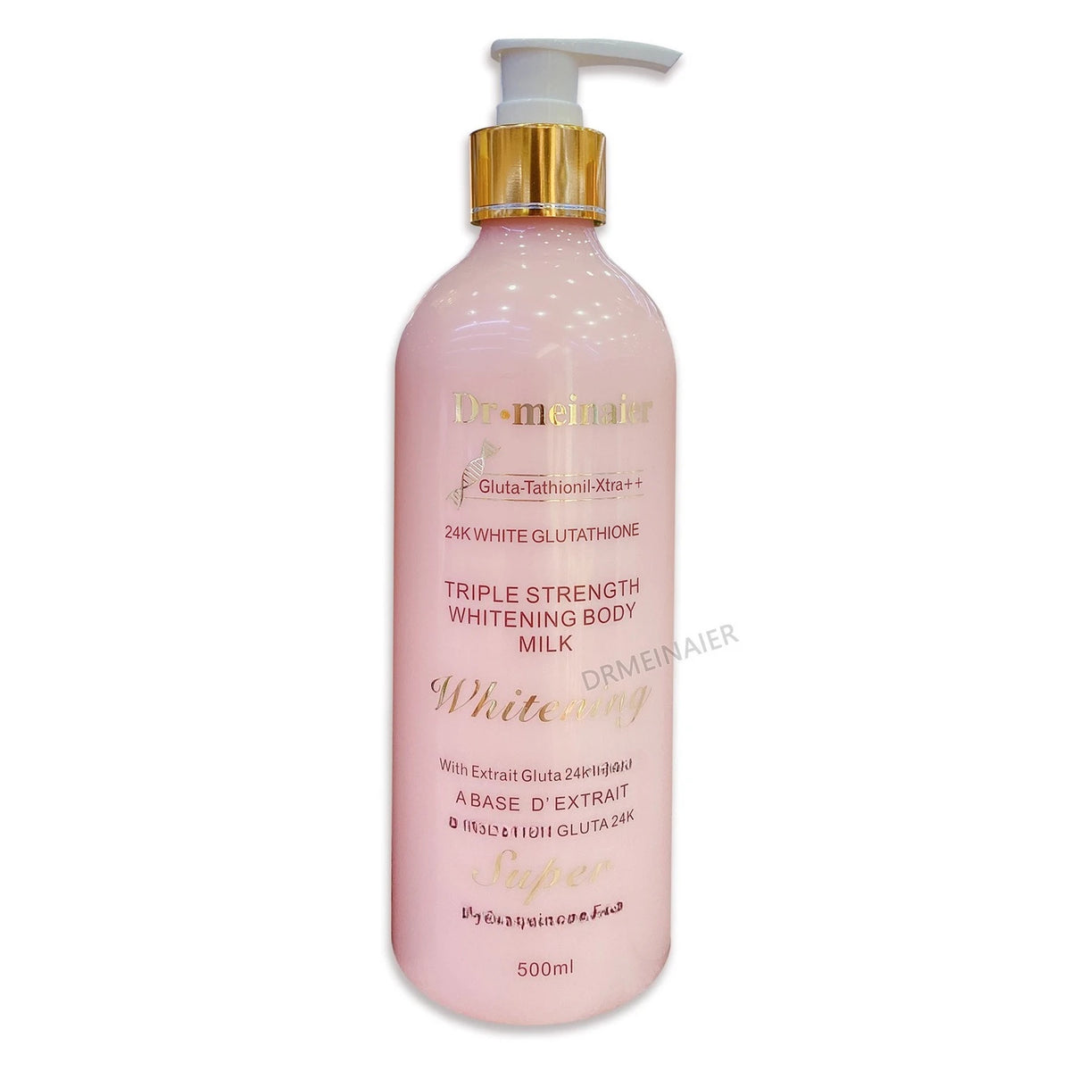 24K Gold Glutathione Whitening Body Lotion Moisturizing Brightening and Firming Body Cream