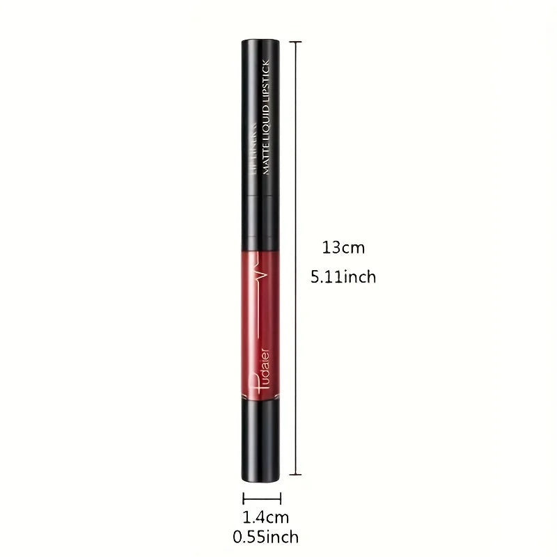 Waterproof Long Lasting Lip Liner Pencil, High Pigment Smooth Matte Lip Liner, Sweatproof Non-Fading Lip Contour Makeup