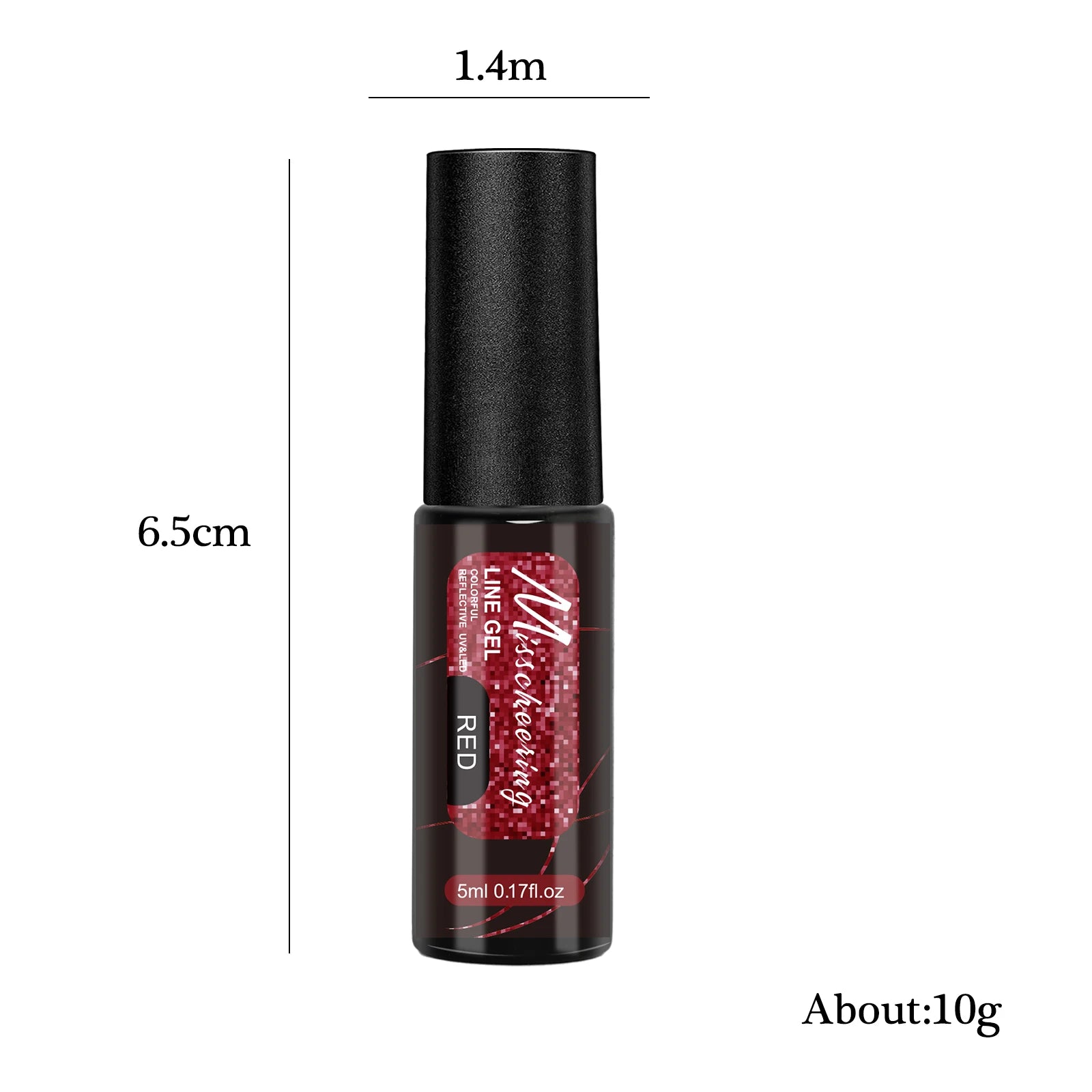 5ml Fluorescent Diamond Line Gel Shiny Painted Gel Nail Polish Semi-Permanent UV Gel Polish Varnish DIY Nail Art Design Salon