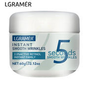 5 Seconds Retinol Anti-Wrinkle Cream Instant Anti Aging Line Fade Cream Firming Face Fine Skin Moisturizing Care Lifting Cream