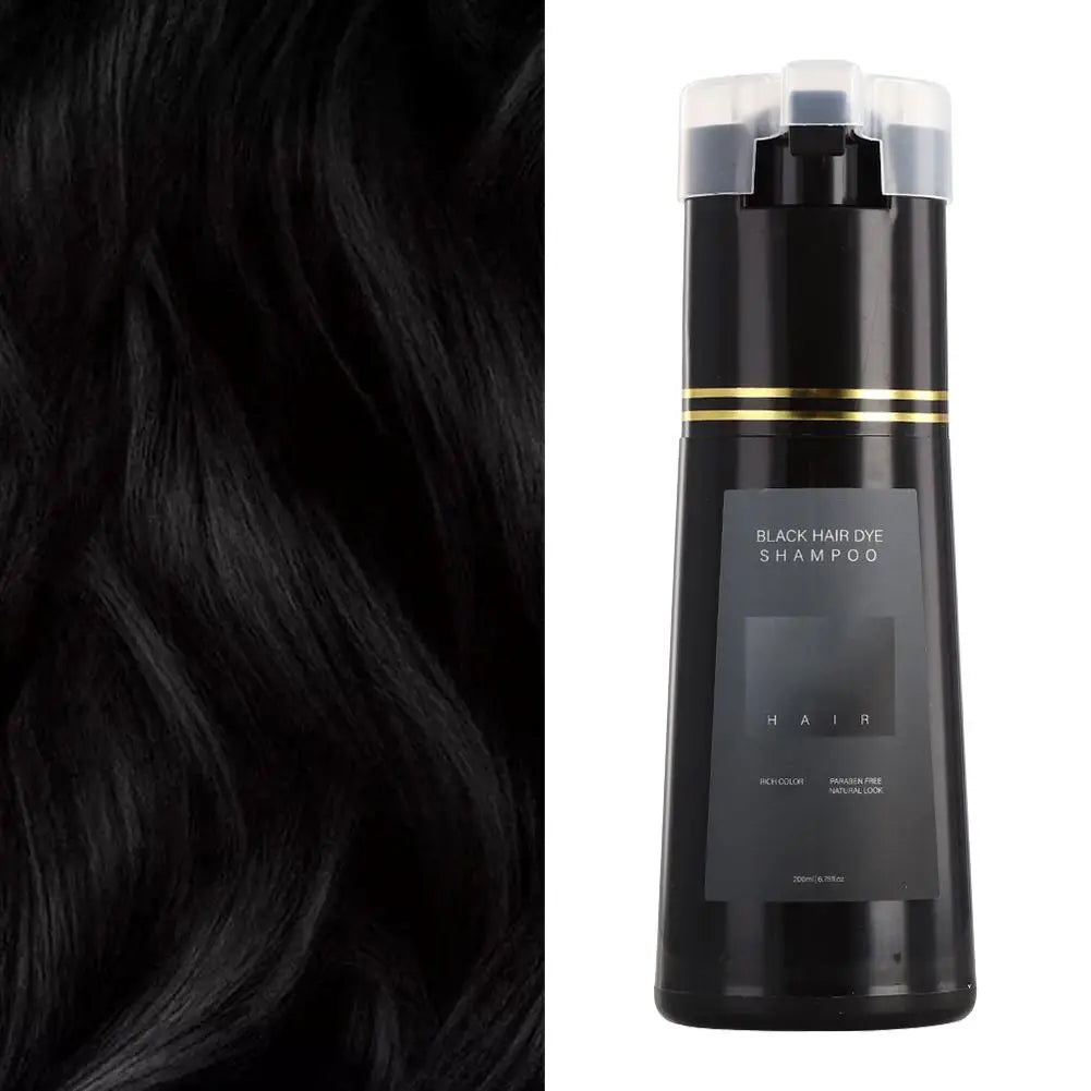 1/2/3PCS Black Hair Dye Shampoo Nova Hair Instant Dye Shampoo,Hair Dye Coloring  For Gray Hair Long Lasting Color in Minutes