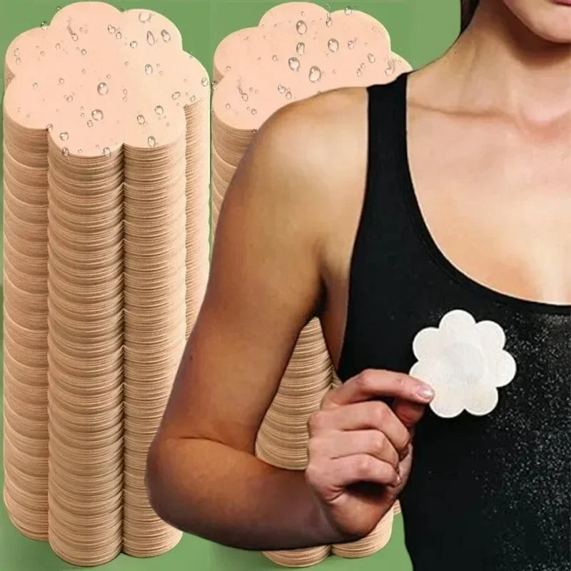 2/300Pcs Self-adhesive Nipple Stickers for Women Disposable Breast Lift Tape Pasties Invisible Bra Padding Chest Paste Patches