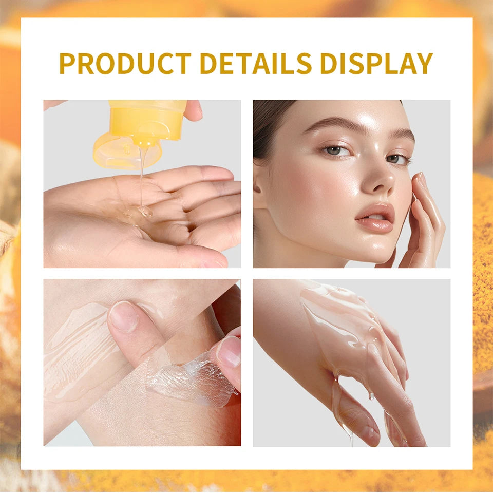 Overnight Wrapping Peel Off Mask Kojic Acid Turmeric Nourishes Hydrolyzed Collagen Glowing Skin Skin Firmnes Korean Skincare