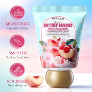 BIOAQUA Honey Peach Hand Cream Moisturizing Nourishing Anti-aging Anti Wrinkles Whitening Creams Hands Skin Care Products