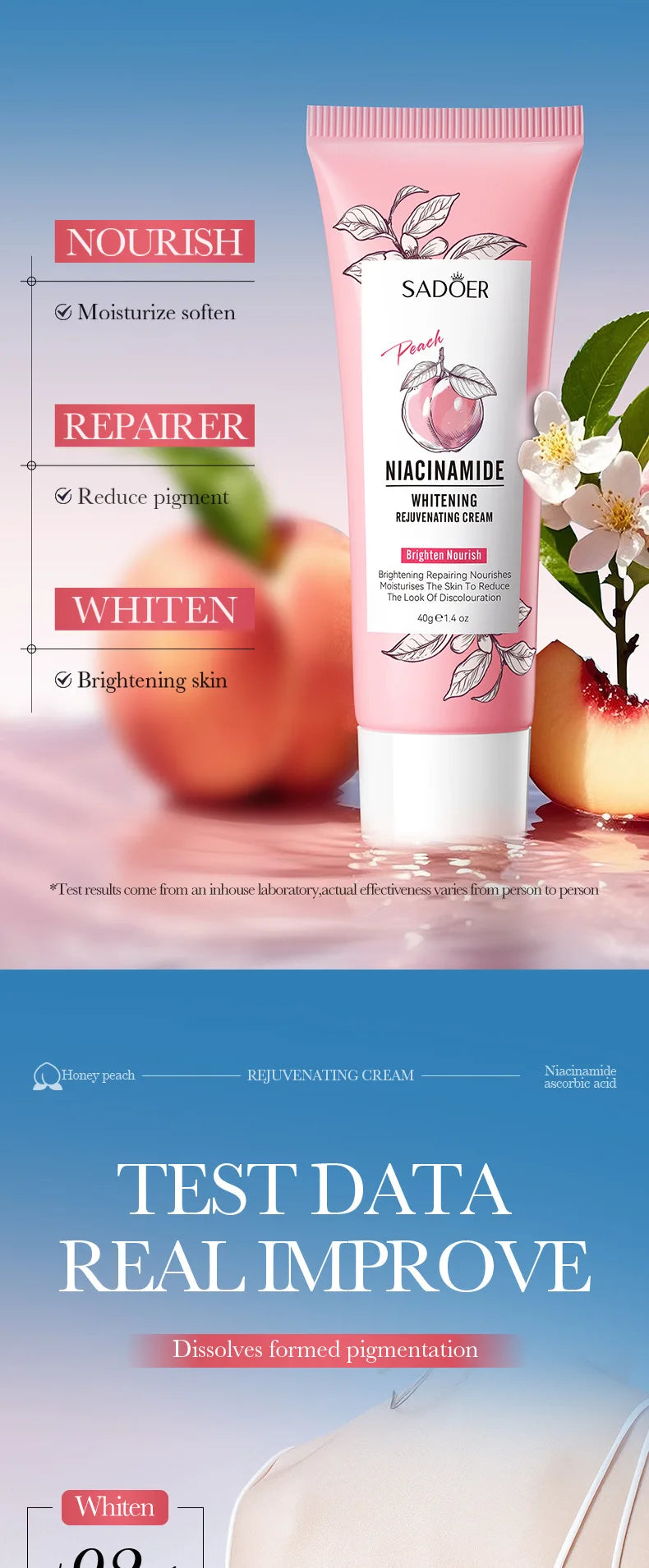 Body Whitening Cream Dark Skin Armpit Lightening Intimate Areas Underarm Bleaching Private Parts Whiten Cream Body Lotion Beauty