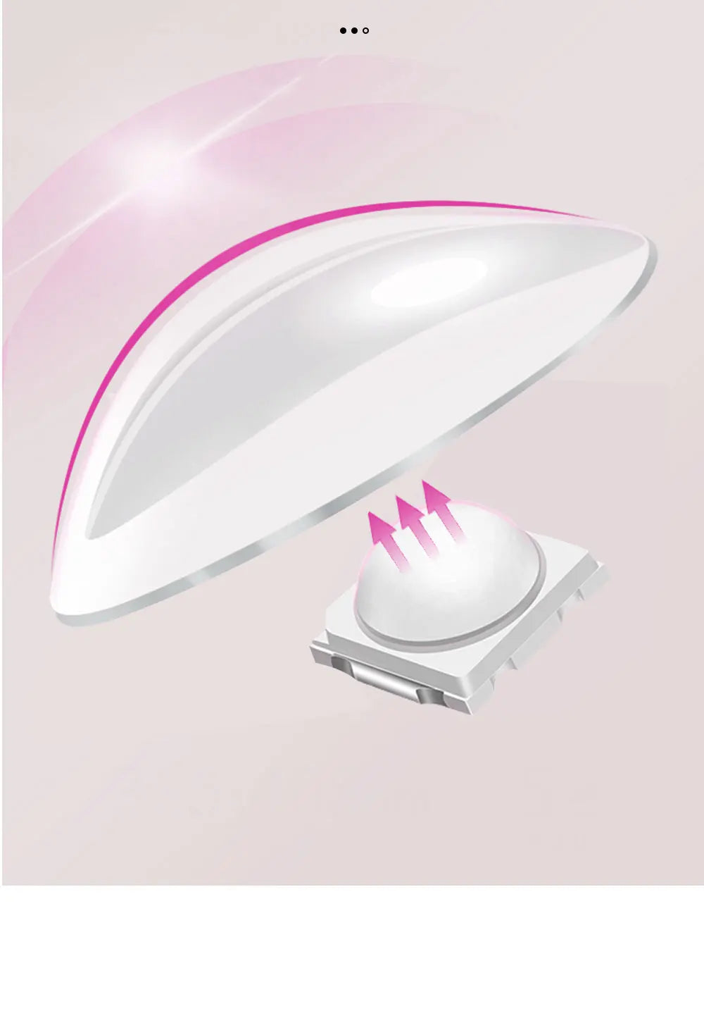 Portable Nail UV LED Lamp And LED Light Support Base Rechargeable for Nails Gel Polish Drying UV Lamp for Nails Art Desk Stand