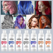 100Ml Color Fixing Purple Shampoo Lock Color Cover Gray Hair Fade Yellow After Bleach Hair Dye Long Lasting Non-irritating Care