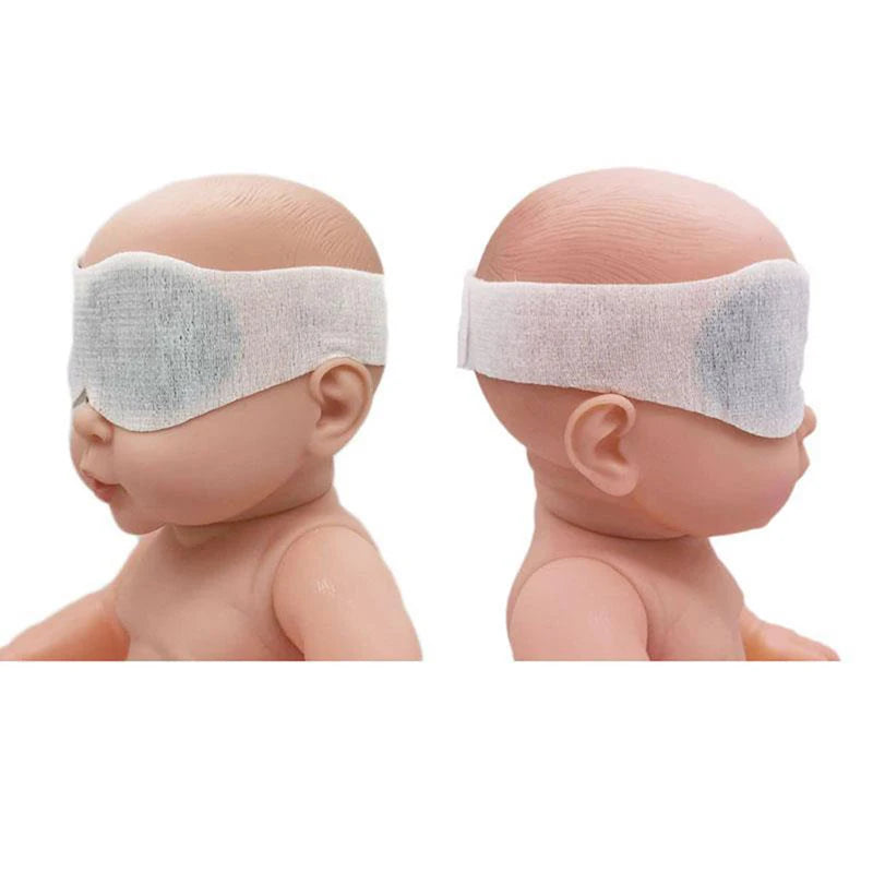 (.) Baby Eye Mask For Jaundice Phototherapy LED Blue Ray Light Lamp Home Use Newborn Eyes Care