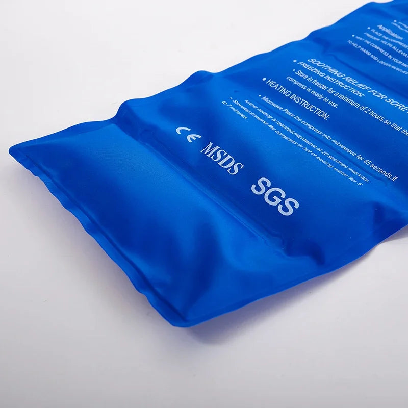1PC Reusable Hot Cold Gel Pack for First Aid Sports Muscle Pain Ice Heat Pad  cooling mat gel   therapy cooling  cooling mat