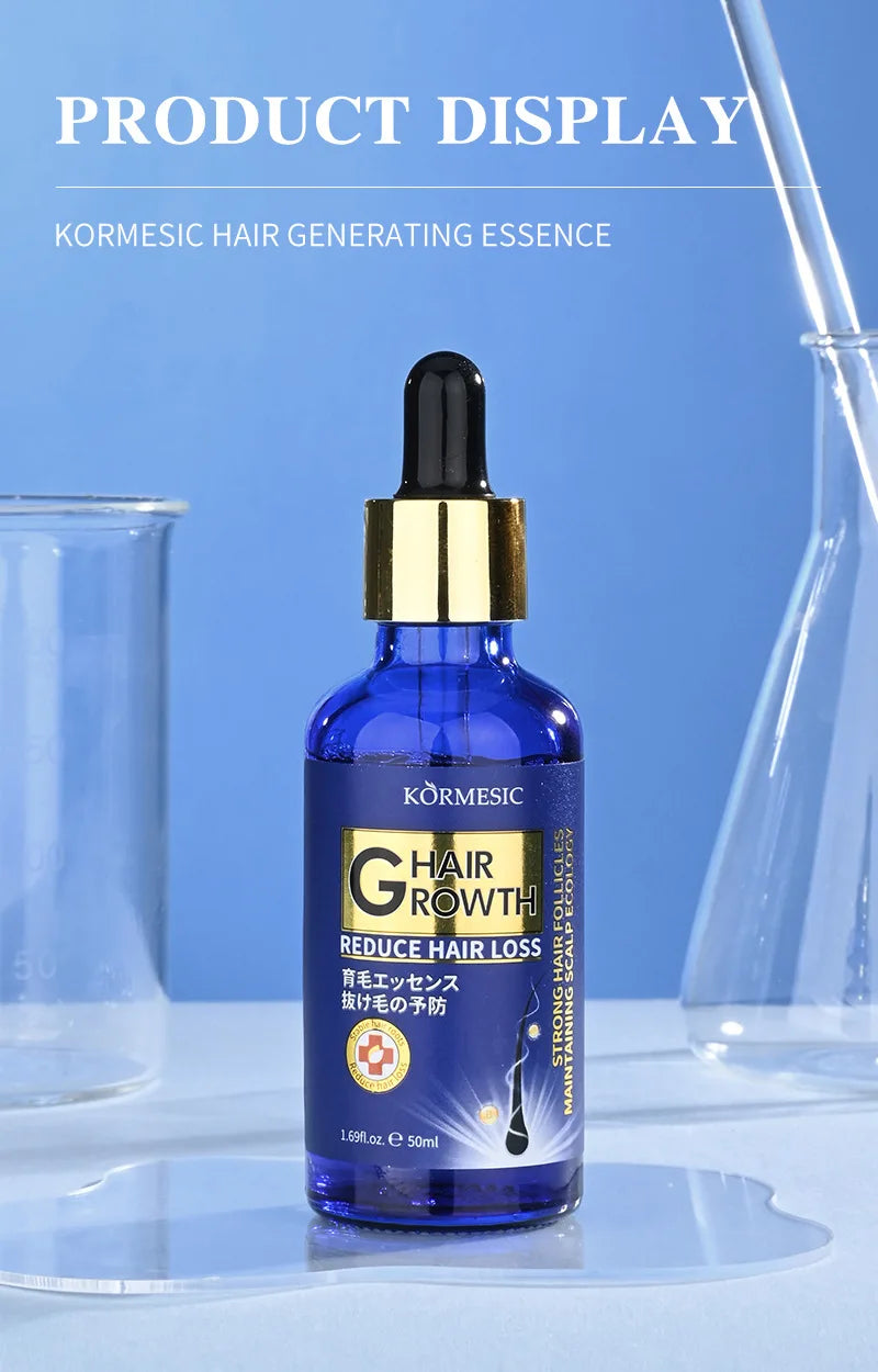 Hair Growth Serum Anti Loss Regrowth Hair Growth Oil Prevent Baldness Repair Damage Scalp Massage Moisturizing Nourish Hair Care