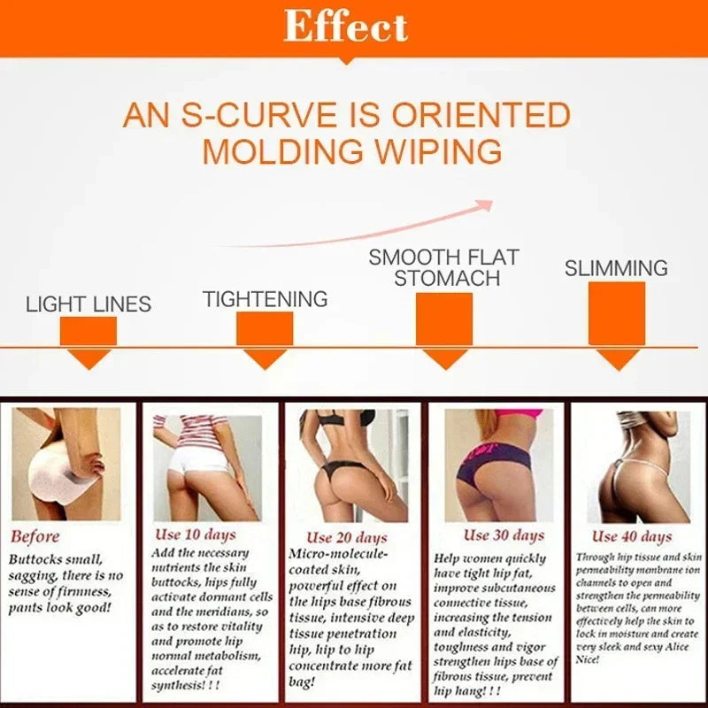 Buttock Enlarge Butt Enhancement Essential Oil Butt Lift Up Firming Big Hip Enhance Cream Butt Breast Plump Growth Sexy BodyCare