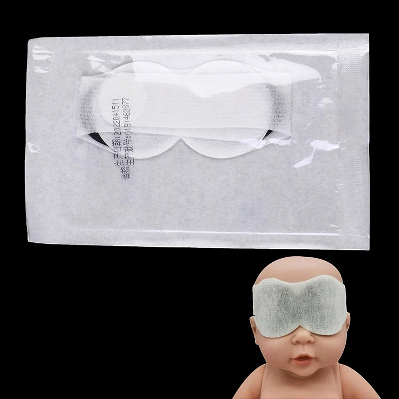 (.) Baby Eye Mask For Jaundice Phototherapy LED Blue Ray Light Lamp Home Use Newborn Eyes Care