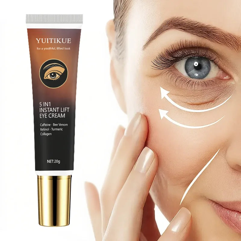 Peptide Eye Cream 20g - Contains peptides, plant stem cells, and hyaluronic acid to firm and revitalize tired eyes