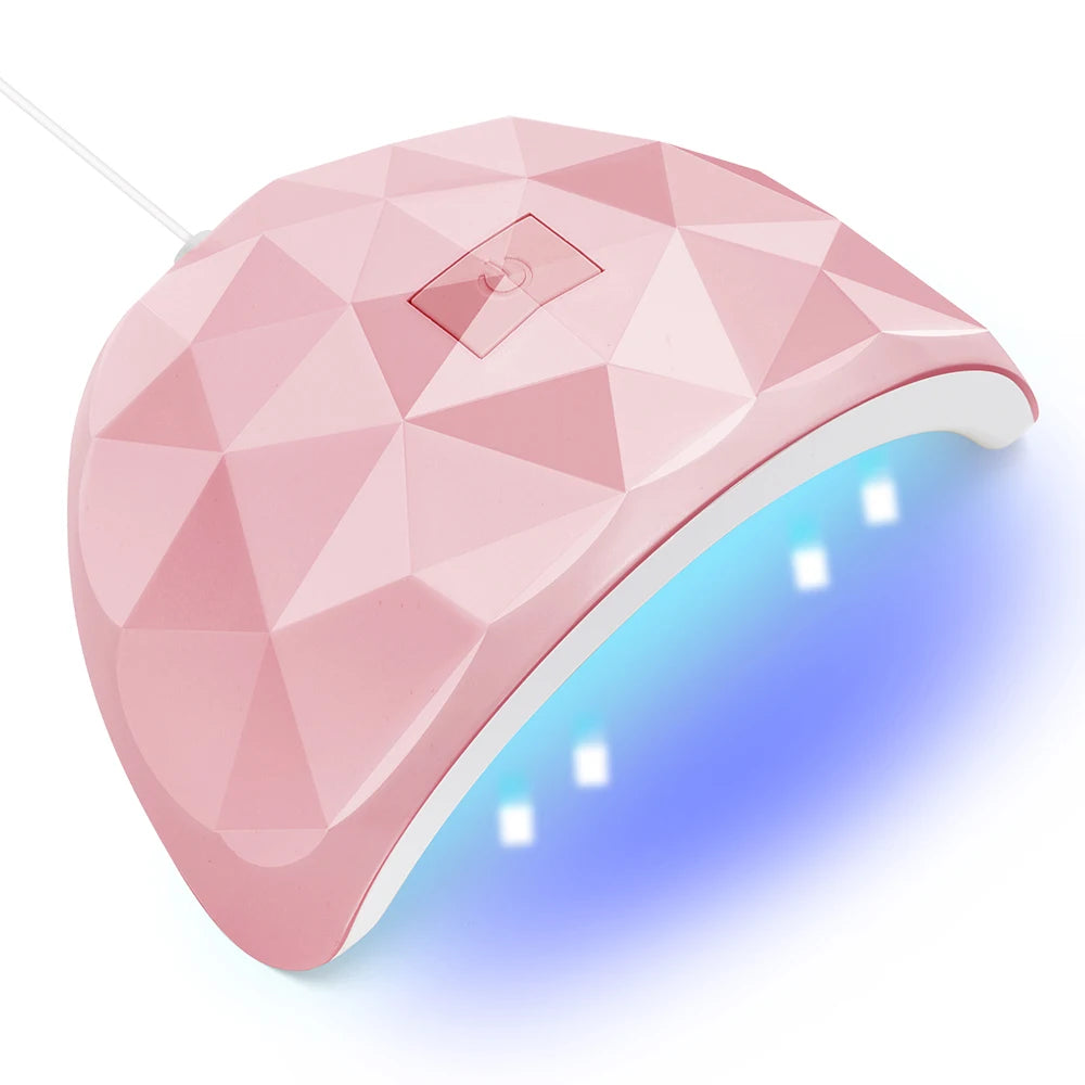 Nail Dryer Lamp UV Light For Nails Eyes Protection UV Lamp for Gel Nails Gel Nail Polish Curing Dryer Home Salon Tool