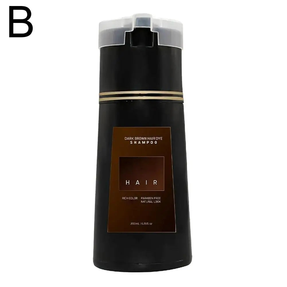 1/2/3PCS Black Hair Dye Shampoo Nova Hair Instant Dye Shampoo,Hair Dye Coloring  For Gray Hair Long Lasting Color in Minutes