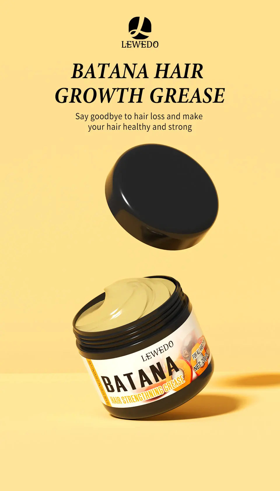 100% Pure Batana Hair Care Oil Hair Growth Oil For Natural Treatment Nourish Reduce Hair Loss Anti-Breakage Hair Thickn Products