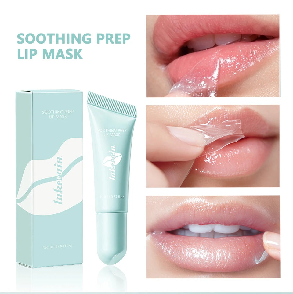 Gentle Peel Off Lip Mask Exfoliator Deep Nourishing Lip Care Soothes Dry Chapped Lips Make Daily Lip Treatment for All Skin Type
