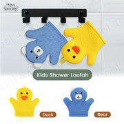 Gentle Baby Bath Mitts, Ultra-Soft Cartoon Gloves for Sensitive Skin and Fun, Effective Cleansing