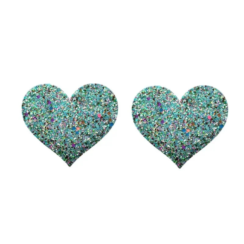 Sexy Nipple Pasties Invisible Disposable Breast Patch Clover Luminous Glitter Breast Lift Tape Chest Stickers Bara Nipple Covers