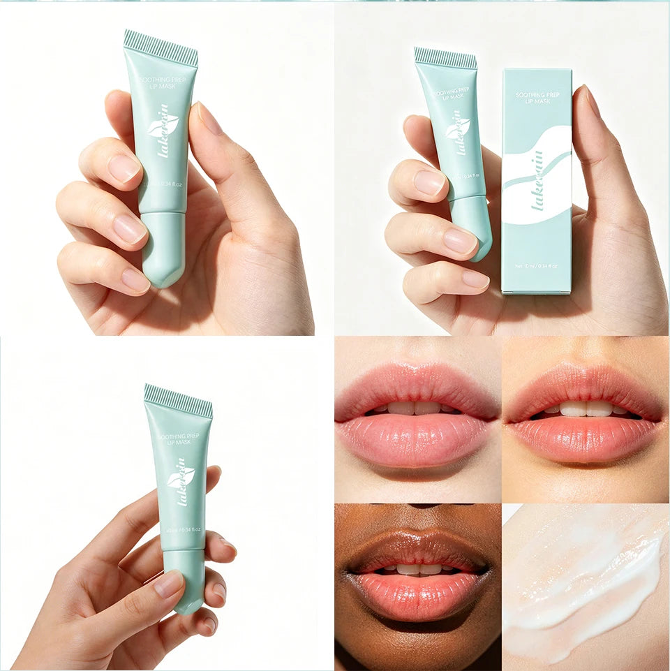 Gentle Peel Off Lip Mask Exfoliator Deep Nourishing Lip Care Soothes Dry Chapped Lips Make Daily Lip Treatment for All Skin Type