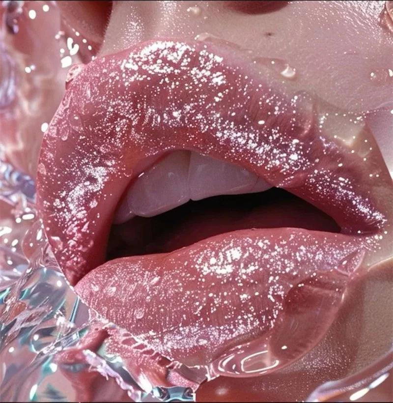 8 Colors Diamond Shimmer Lipstick Purple Metallic Glitter Pearlescent Lip Tint Long Lasting Waterproof Lipstick Makeup Cosmetics