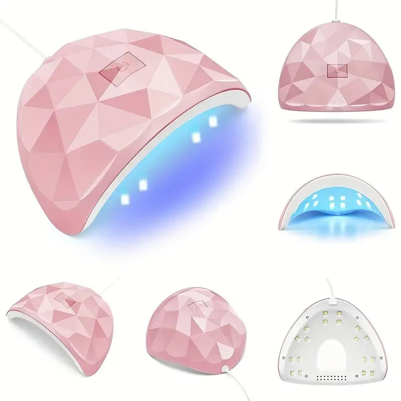 Nail Dryer Lamp UV Light For Nails Eyes Protection UV Lamp for Gel Nails Gel Nail Polish Curing Dryer Home Salon Tool
