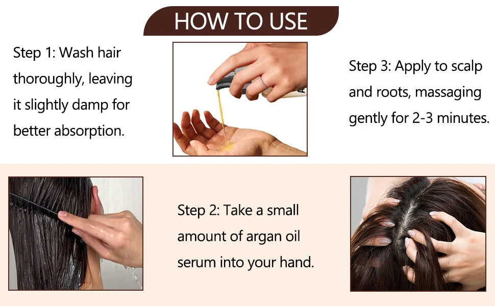 100ml Argan Oil Hair Serum Moisturizing Shiny Remove Frizz Conditioner Repair Damaged Hair and Restore Hairs Gloss Essential Oil