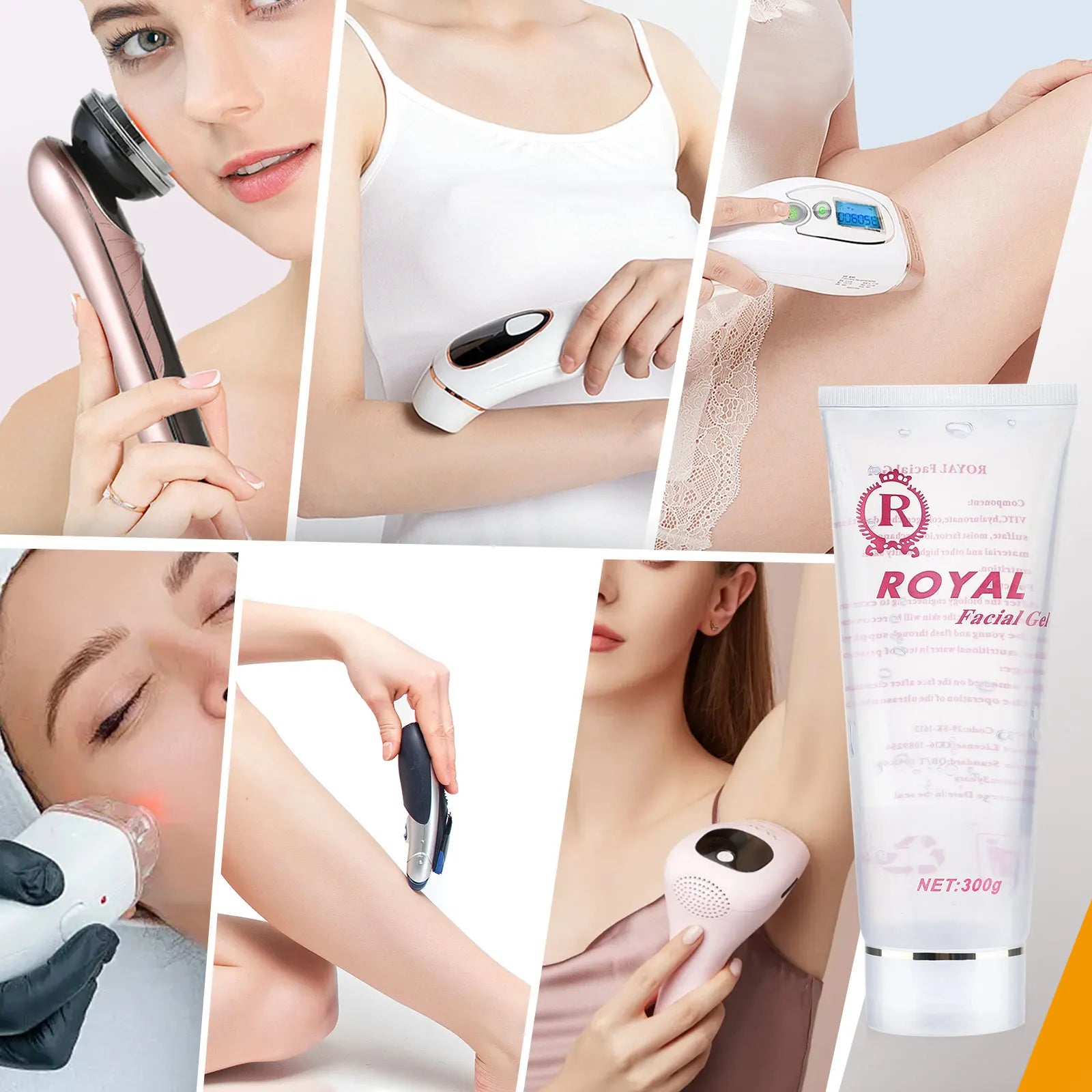 Beauty Machine Gel for Conductive Gel for RF Slimming Radio Ultrasonic Fat Burning Device Cavitation Body Frequency Shaping 300g