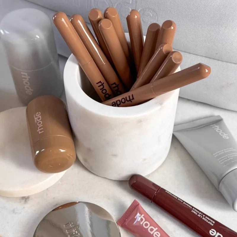 Skin Peptide Lip Shape Pen Lip Liner Long Lasting Lip Tint Pencil Pen Makeup Lipstick Powder Blusher Gloss Rouge Makeup Lipliner