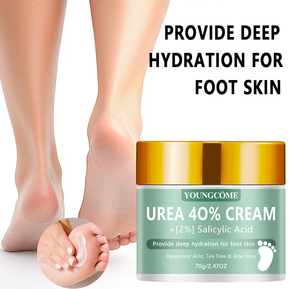 Urea 40% Foot Cream Dry Cracked Feet Heel Gentle Exfoliation Softening Skin Ultra-Hydrating Hand Foot Care Cream Stick Protuct