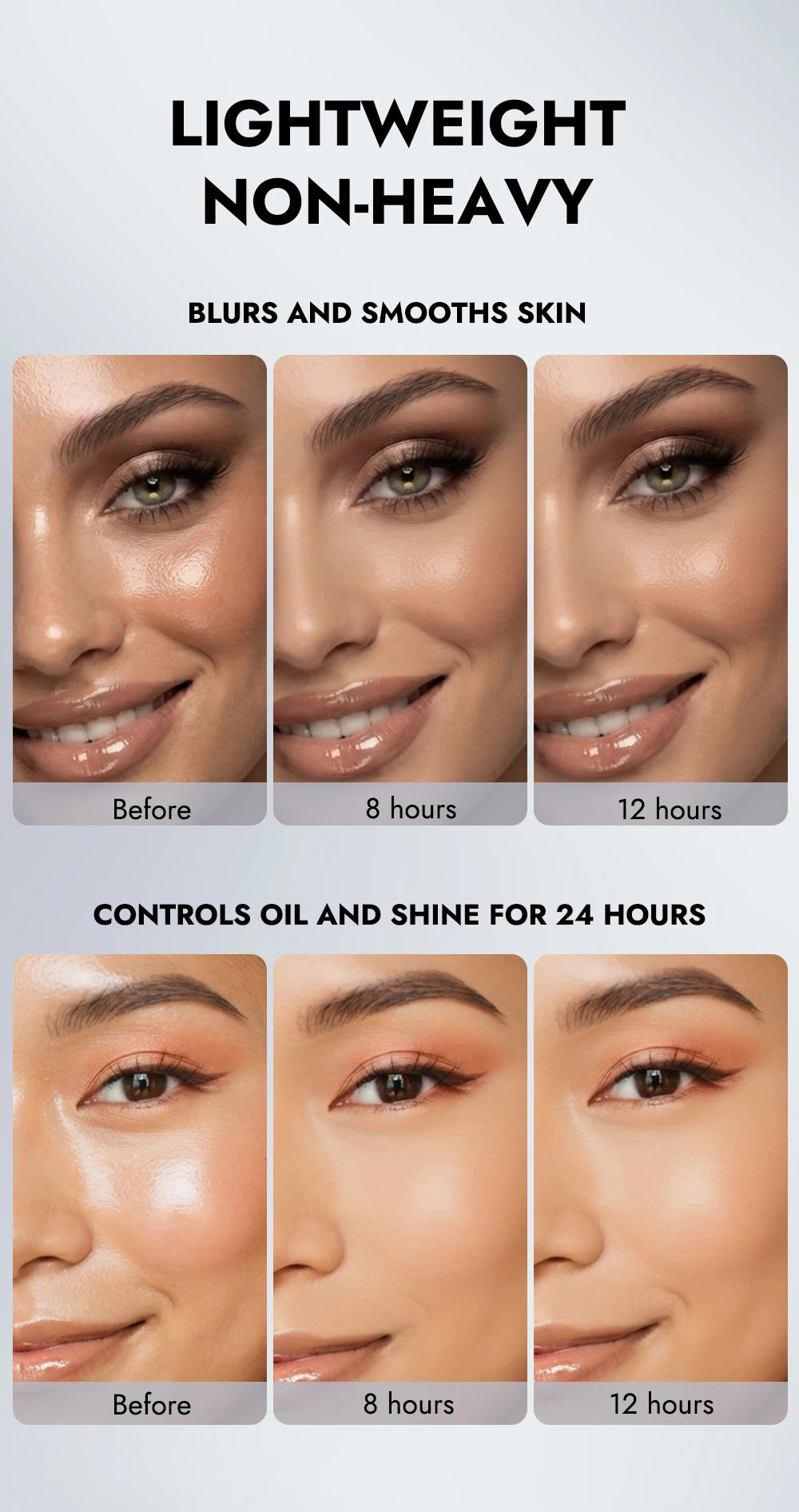 YOUNG VISION 100ml Makeup Setting Spray – Long-Lasting Matte Finish, Oil-Control, 3-Layer Film-Forming, Alcohol-Free, Hydrating,