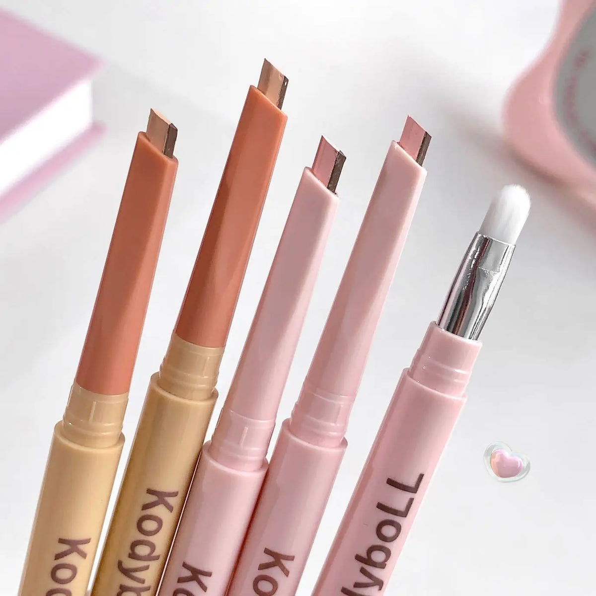 Dual-Tone Under-Eye Matte Highlighting Shadow Pencil Nude Beige Brown Brightening Cream Lying Silkworm Eyeliner Aegyo Sal Pen