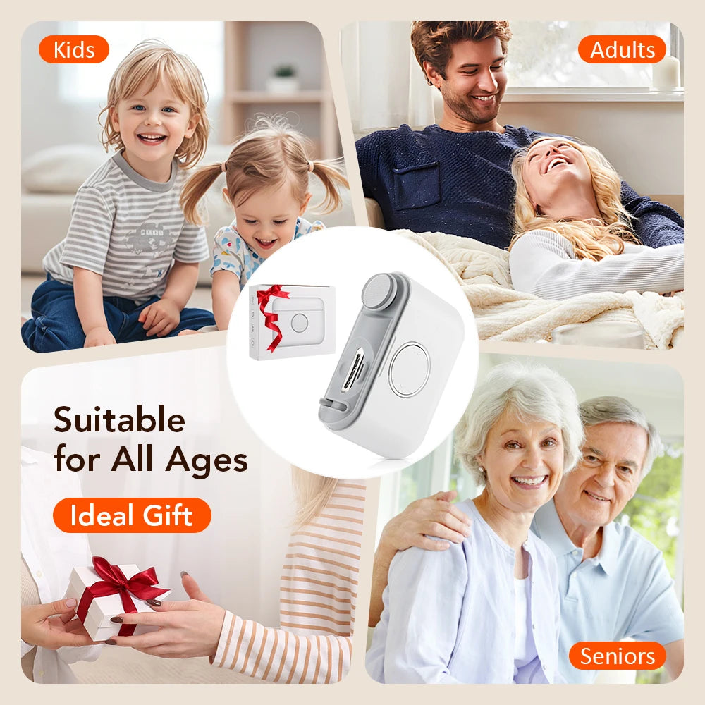 Electric Nail Clipper Cutter With LED Light 2in 1 Automatic Nail Grinder Trimmer For Baby Adult Mini Manicure Tools Nail Care