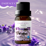 10ml Essential Oil Violet Natural Plant-Based for Relaxation and Stress Relief Body Massage Oilflower Perfume Gifts