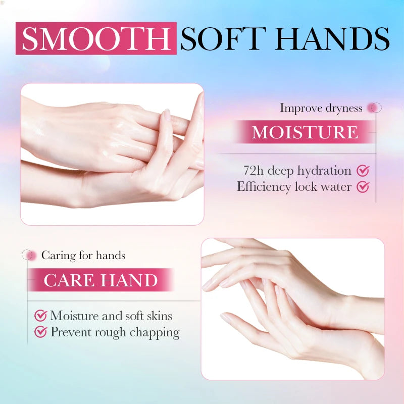 BIOAQUA Honey Peach Hand Cream Moisturizing Nourishing Anti-aging Anti Wrinkles Whitening Creams Hands Skin Care Products
