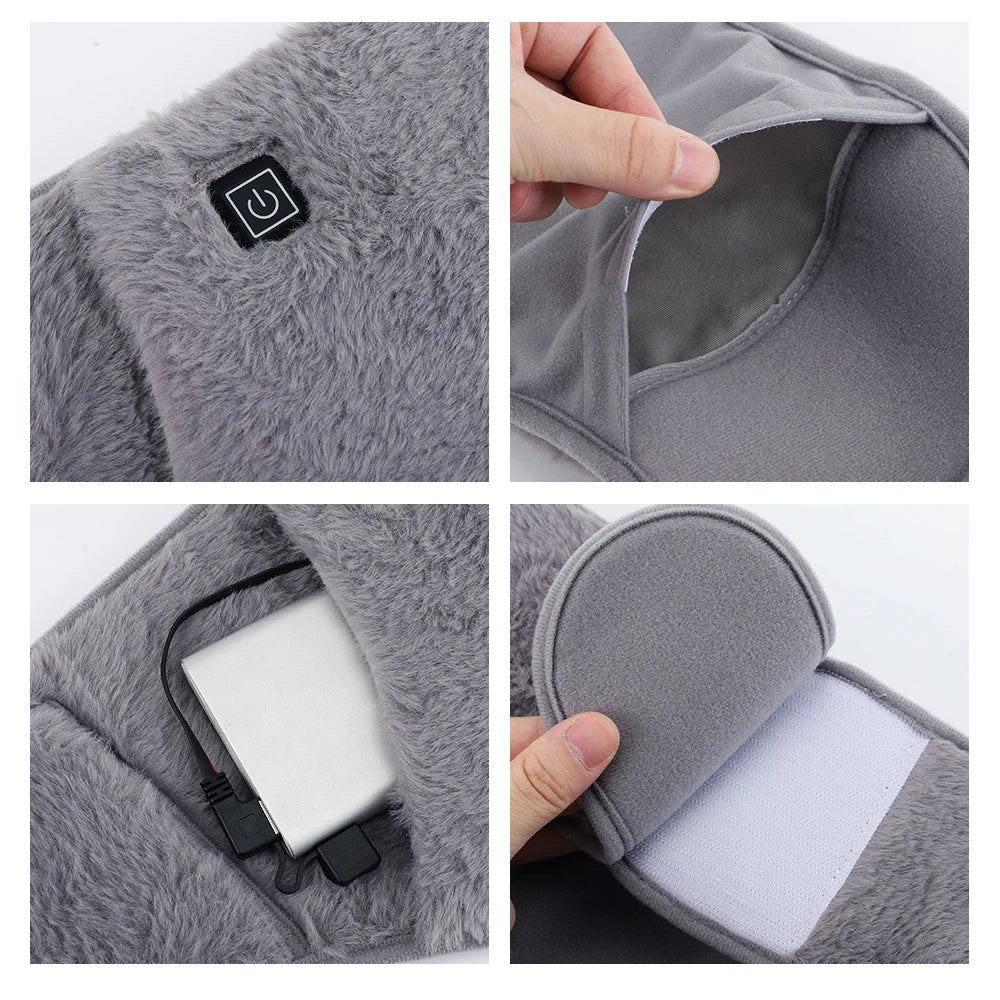 Electric Heating Period Cramp Belt 3 Levels Temperature Adjustable Menstrual Heating Pads Stomach Abdominal Warm Palace Belt