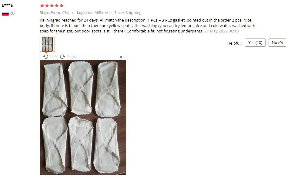 3Pcs/lot Thin Cloth Pads Soft Cotton Washable Feminine Panty Liners Sanitary Pads Napkin Daily Reusable Menstrual Hygiene Pads
