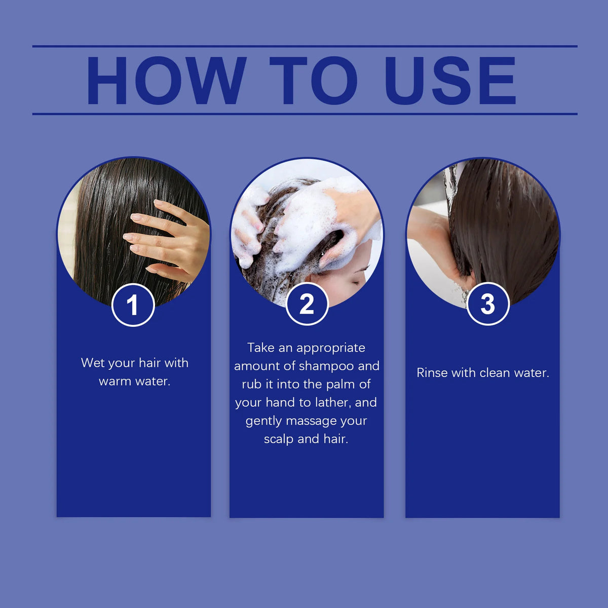 Selenium Sulfide Shampoo Deep Cleansing Remove Dandruff Reduce Scalp Itchy Balance Oil Strengthen Hair Roots Fluffy Hair Shampoo