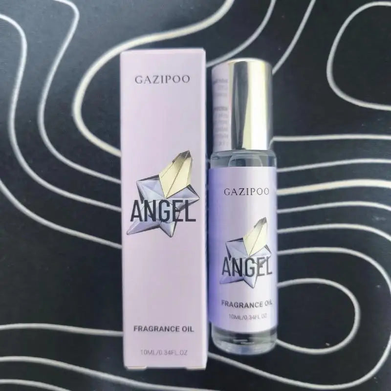 Angel Dopamine Roll-On Fragrance Oil - Pheromone Eau De Parfum for Women, 10ML, Enhances Confidence, Sparkling Star Design, Dail
