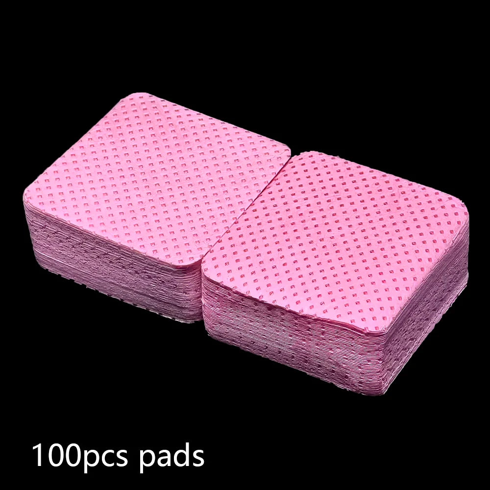 100/200/300Pcs Nail Wipe Cotton Pads Gel Nail Polish Acrylic Remover Lint Free Cotton Nail Wipes