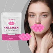 30pcs/Bag Collagen Beauty Tape,Hydrating Lip Sleep Mask For Fine Lines,Collagen Beauty Tape For Women Moisturizing Lip Care