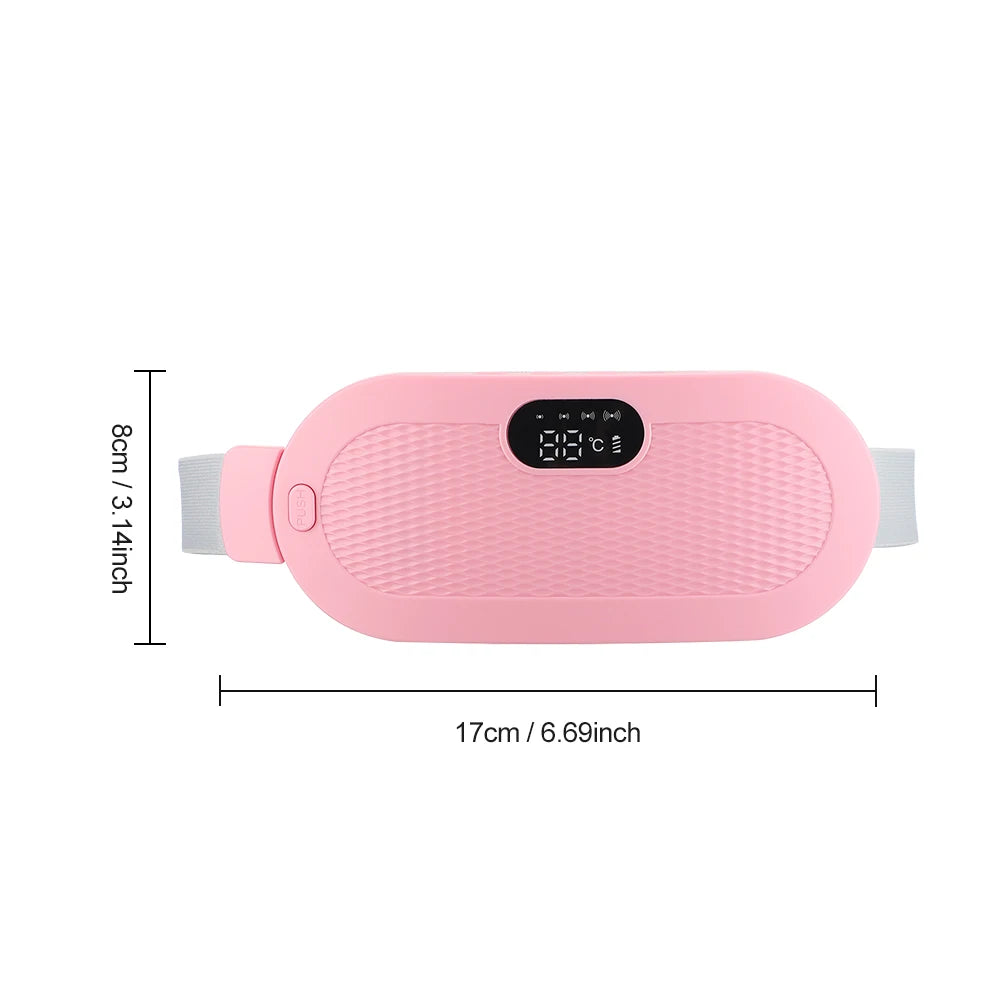 Menstrual Thermal belt Menstrual Heating Pad Electrically Heat Pads for Period Relief Discomfort Periods Massager Heater