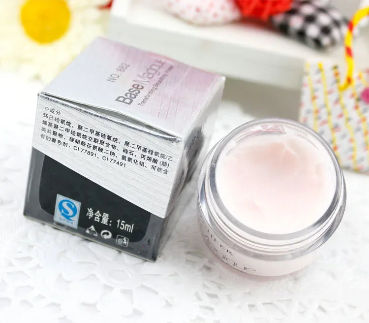 15ml Smoothing Cream Foundation Cream Fade Wrinkles Moisturizing Hydrating Invisible Pores Facial Primer Makeup Cosmetics Tools