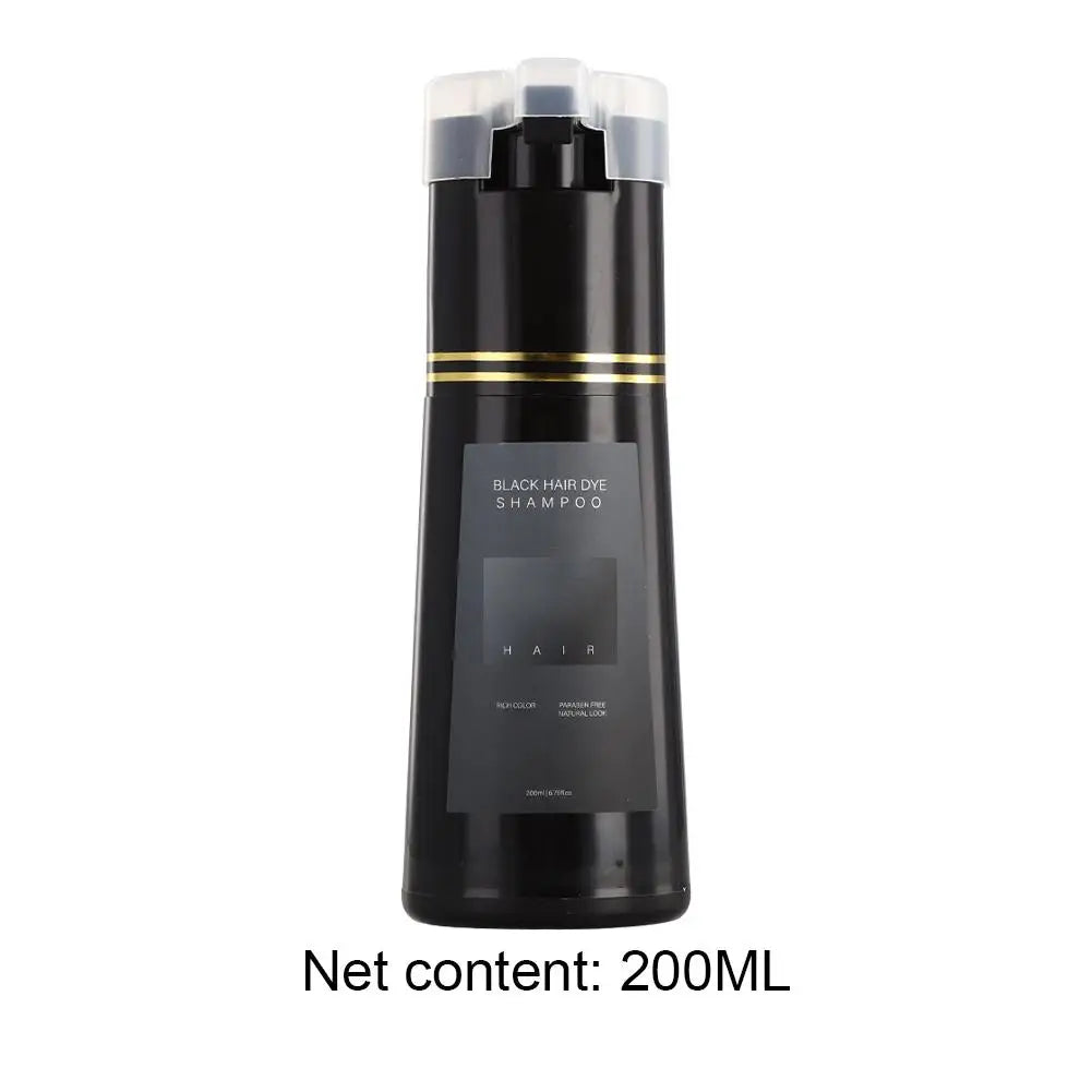 1/2/3PCS Black Hair Dye Shampoo Nova Hair Instant Dye Shampoo,Hair Dye Coloring  For Gray Hair Long Lasting Color in Minutes