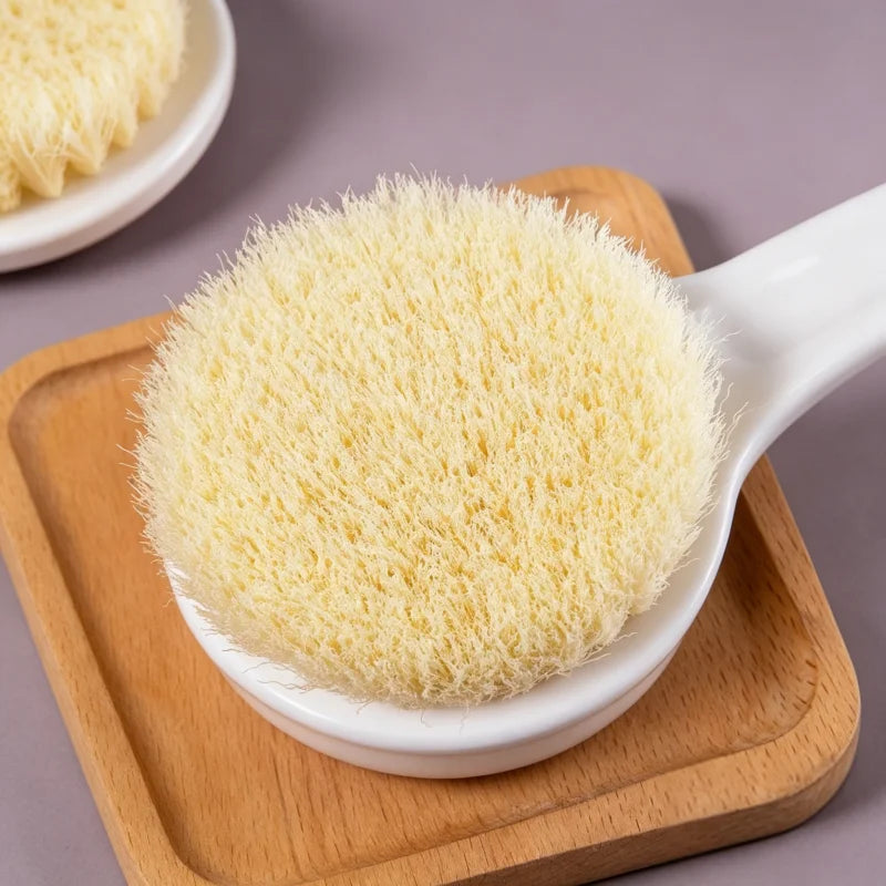 1/2Pcs Japanese Bath Brush Long Handle Soft Hair Bath Brush Back Rubbing Body Scrubbing Gods Rub