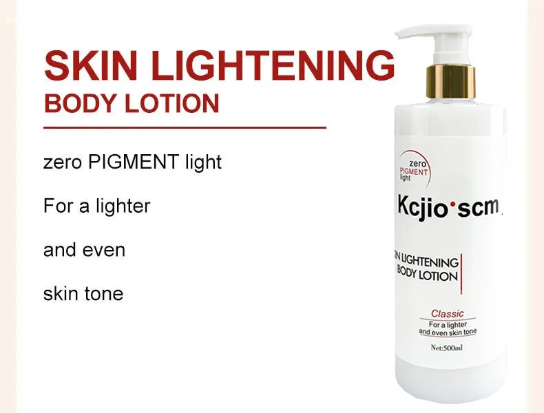 500ml Fast Whitening Cream For Dark skin Kojic Sen Moisturizing Lightening Body Lotion Skin Care for Flawless Even Skin Tone