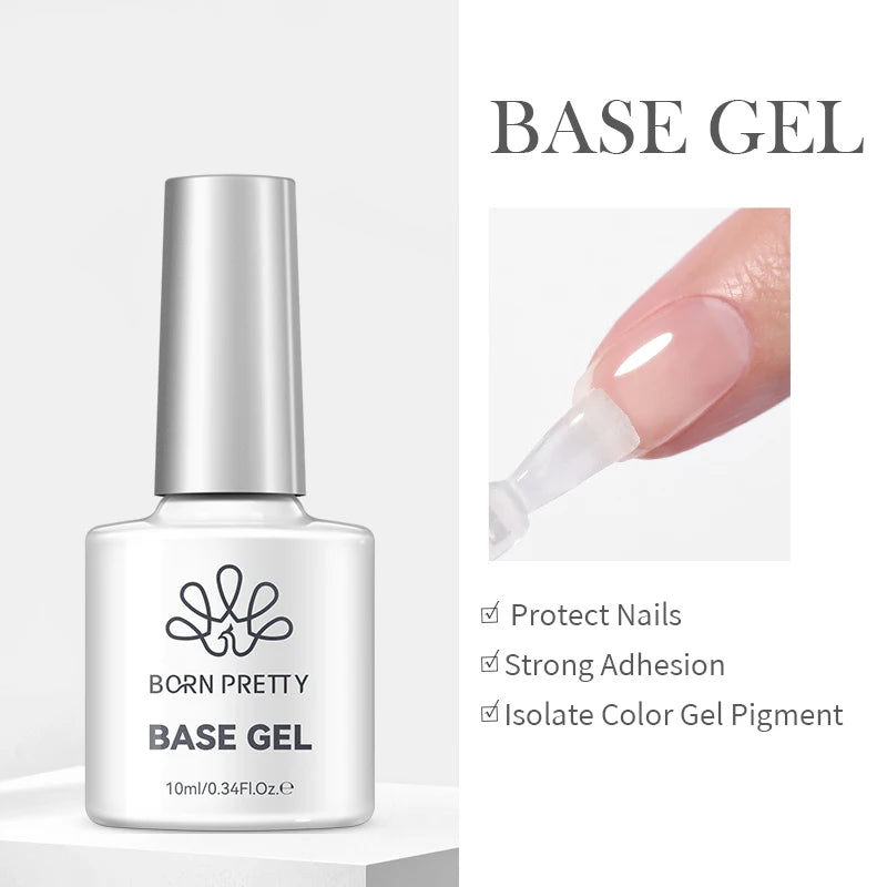 BORN PRETTY 15ml Clear Non Stick Hand Extension Gel 3D Shaping Sculpting Carving Nail Art Solid Hard Gel for Fake Nail