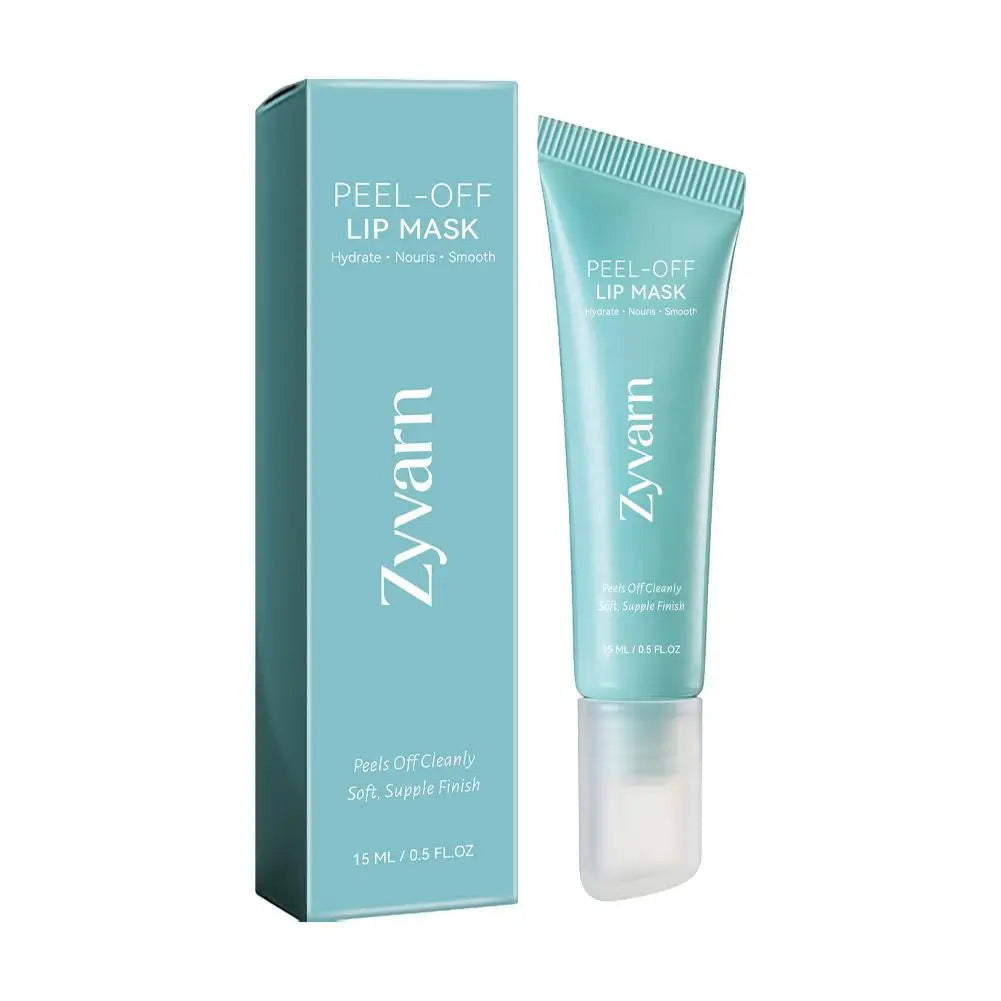 Peel-Off Lip Mask Hydrating Exfoliating Lip Scrub Mask for Dry Lips, Moisturizing Plumping Lip Peel Mask to Remove Dead Skin