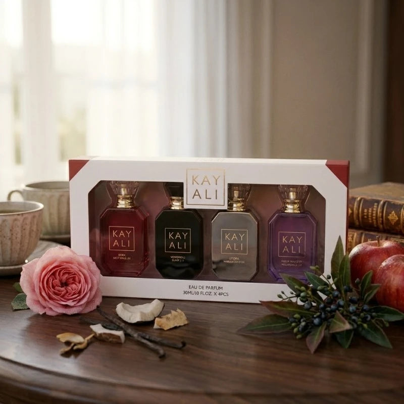 KAYALI Perfume Set 30ml X4 Eau De Parfum Long Lasting Luxury Arabic Fragrance Sweet Fresh Elegant Unisex Gift Collection