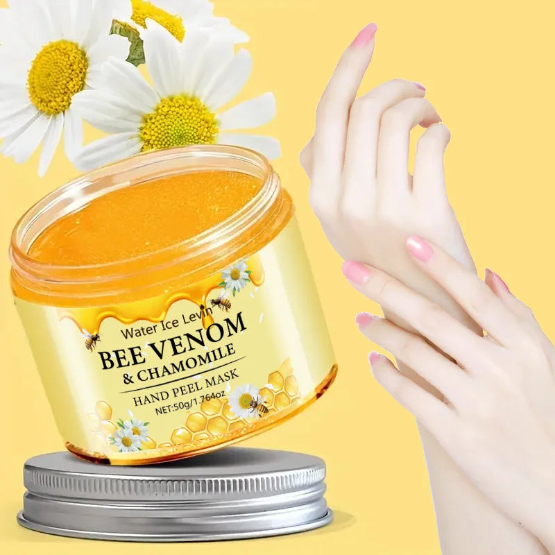 Bee Venom Chamomile Moisturizing Exfoliating Hand Wax Mask Moisturizing Exfoliating Nourishing Skin Care